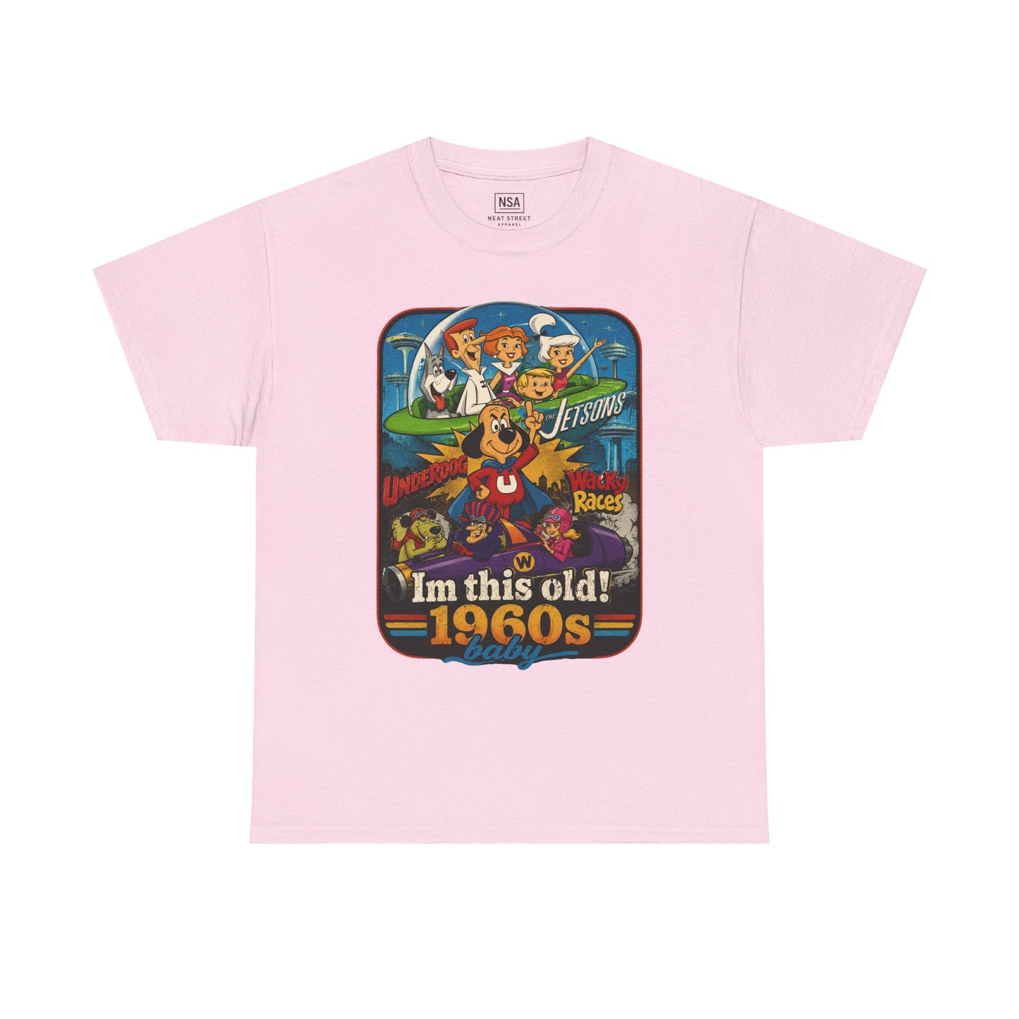 I'm This Old! 1960s Baby T-Shirt