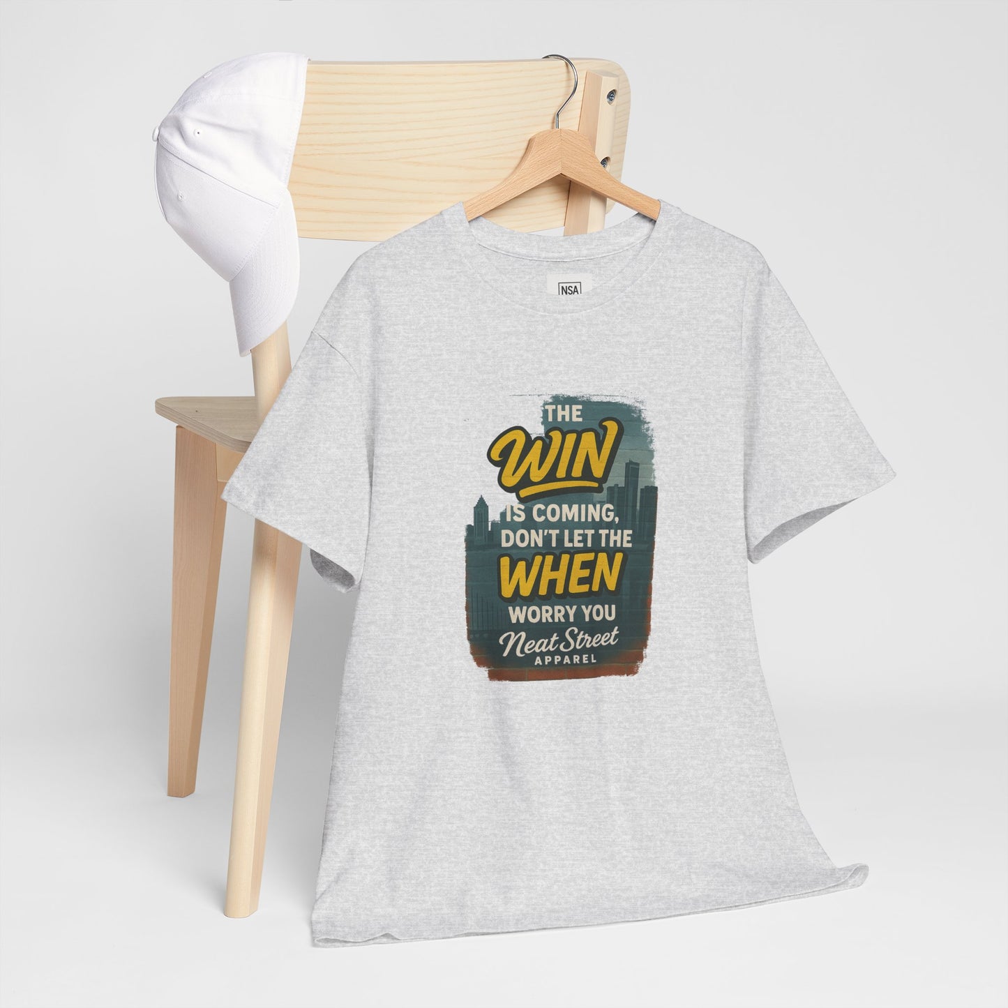 "The Win is Coming" Unisex Heavy Cotton Tee