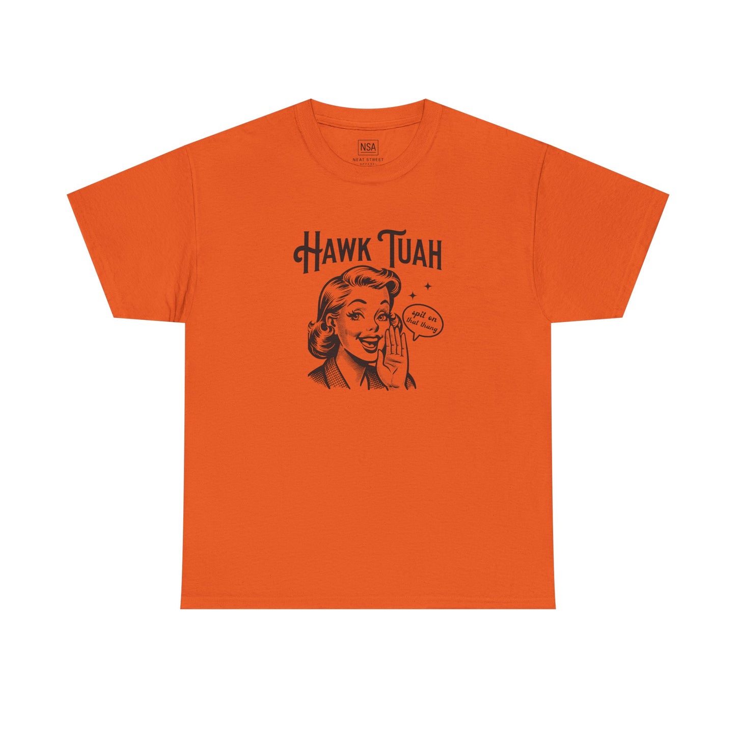 Hawk Tuah Funny Graphic Tee