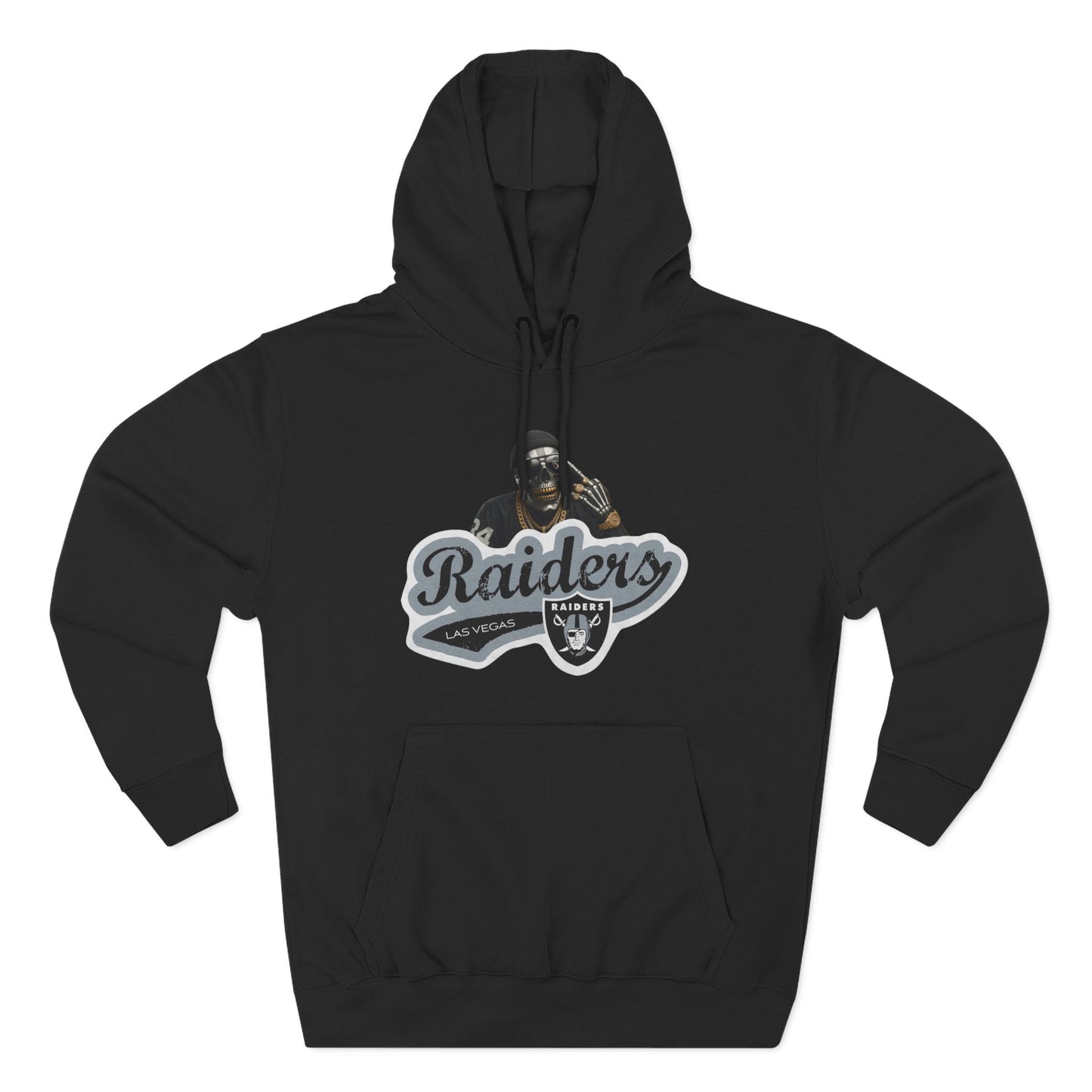 Raiders Fleece Hoodie – Vintage Football Pullover