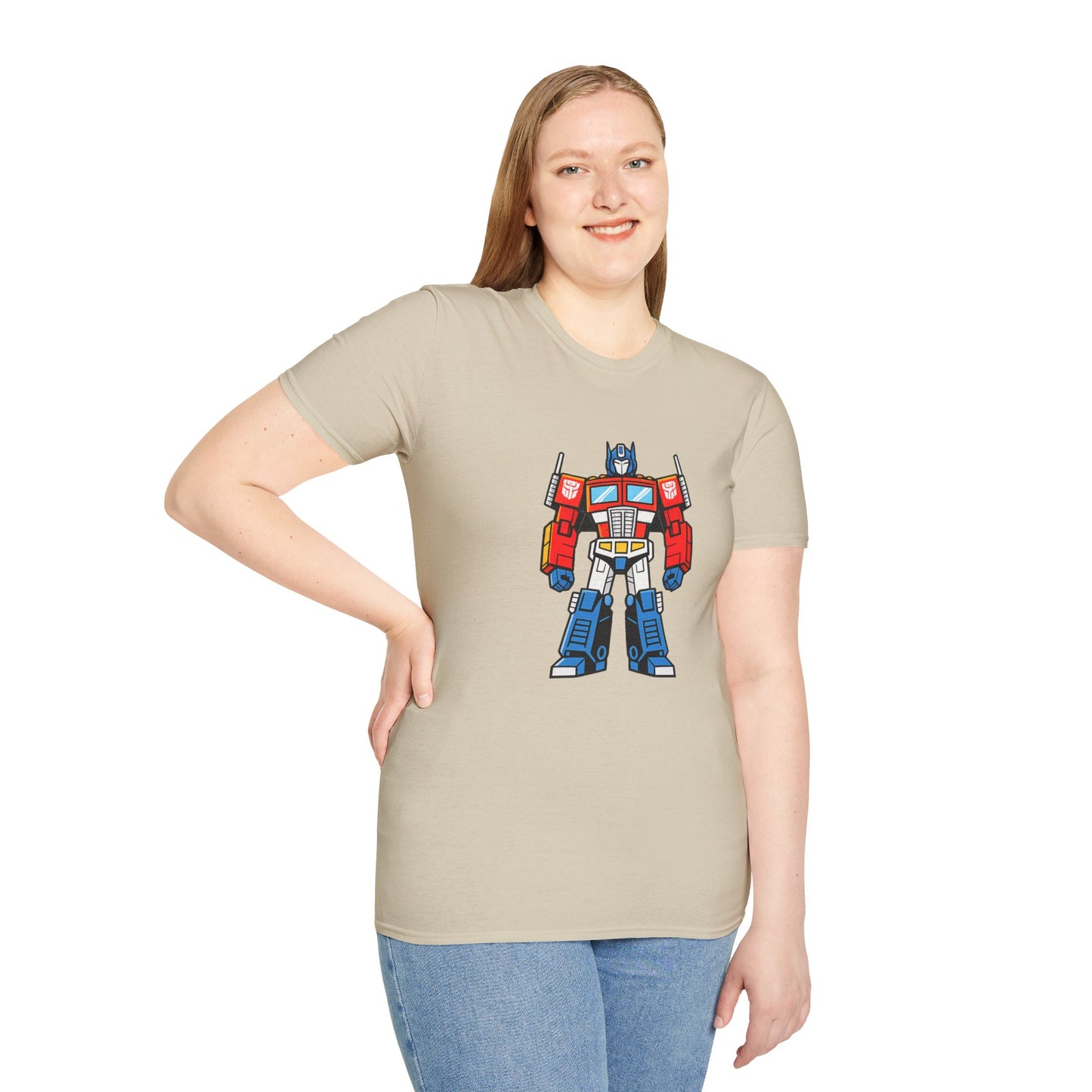 Retro Optimus Prime Graphic T-Shirt