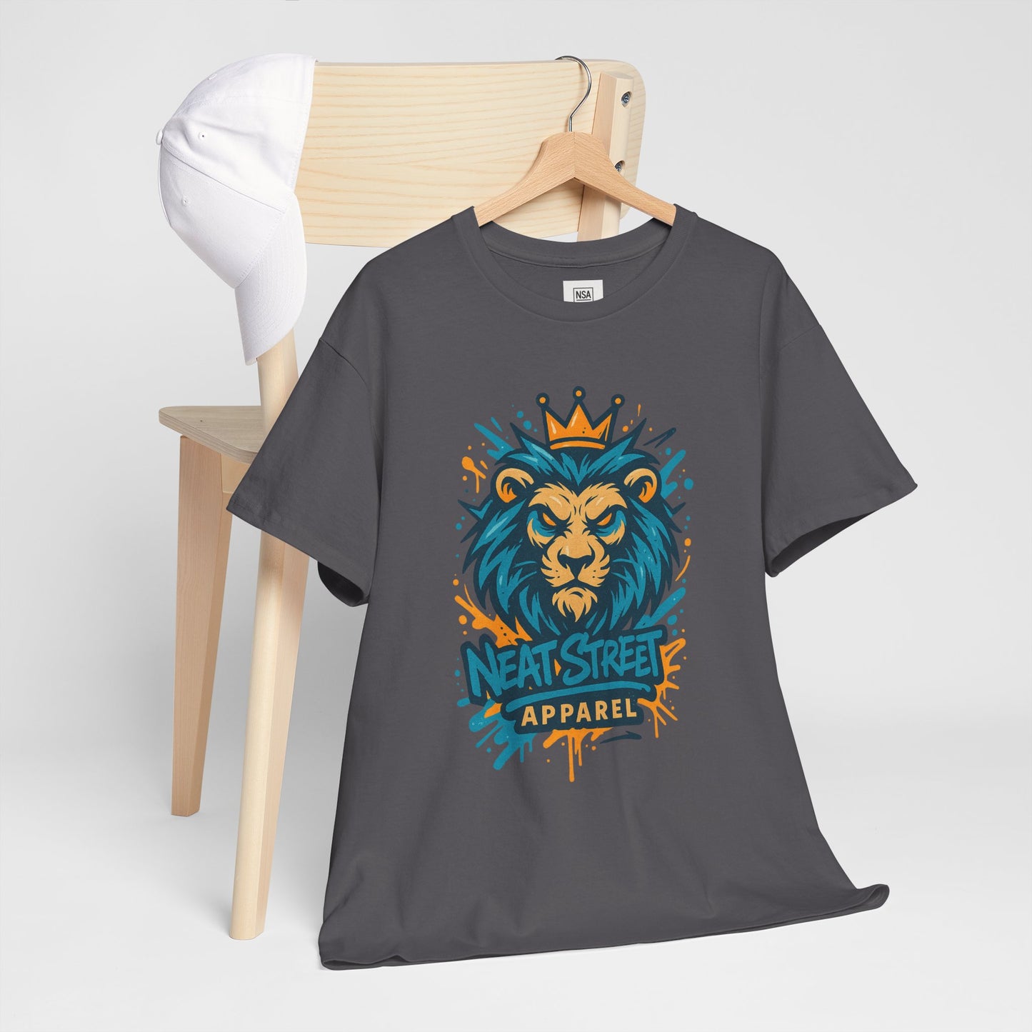 King Lion Graphic Unisex Heavy Cotton Tee