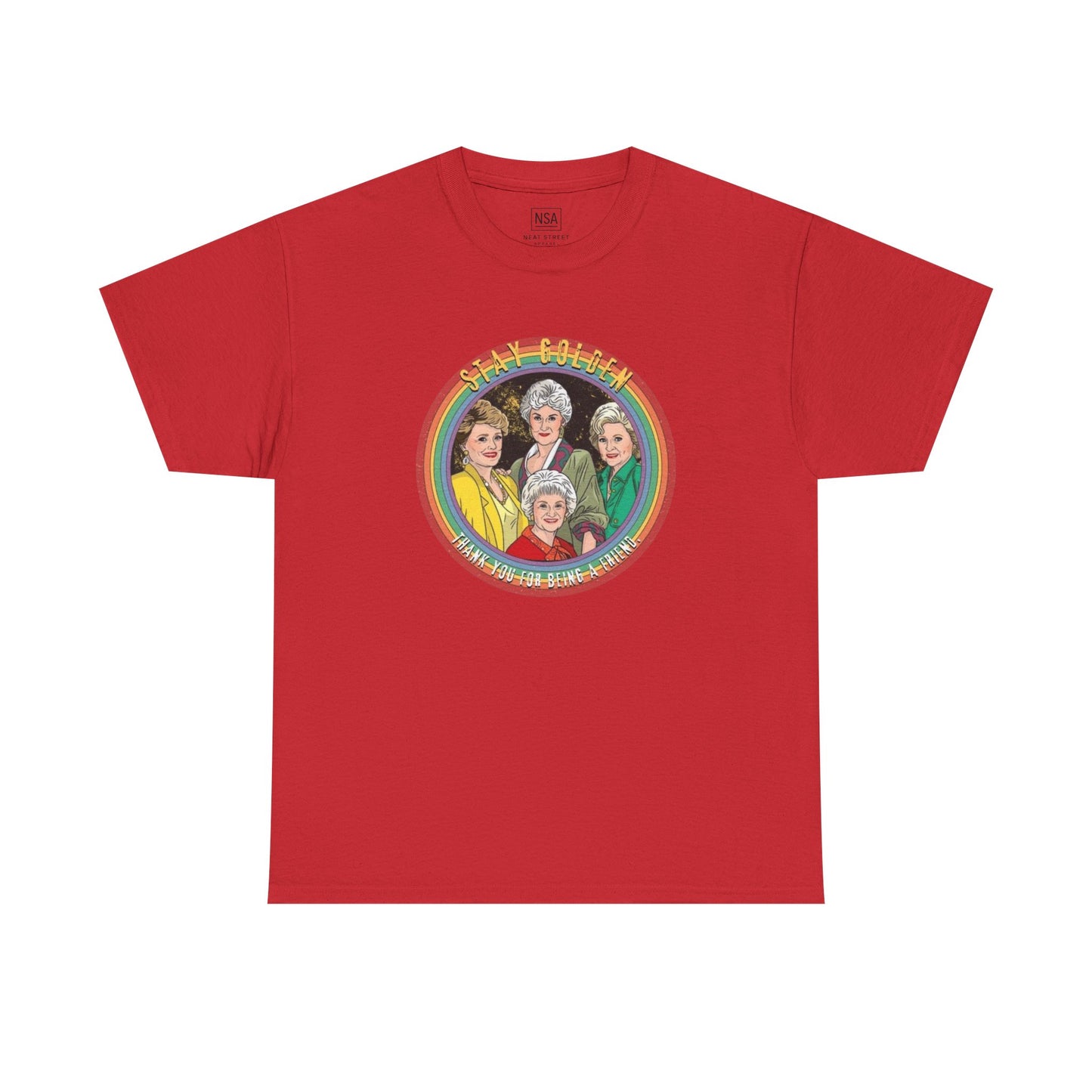 Retro Golden Girls Unisex Heavy Cotton Tee
