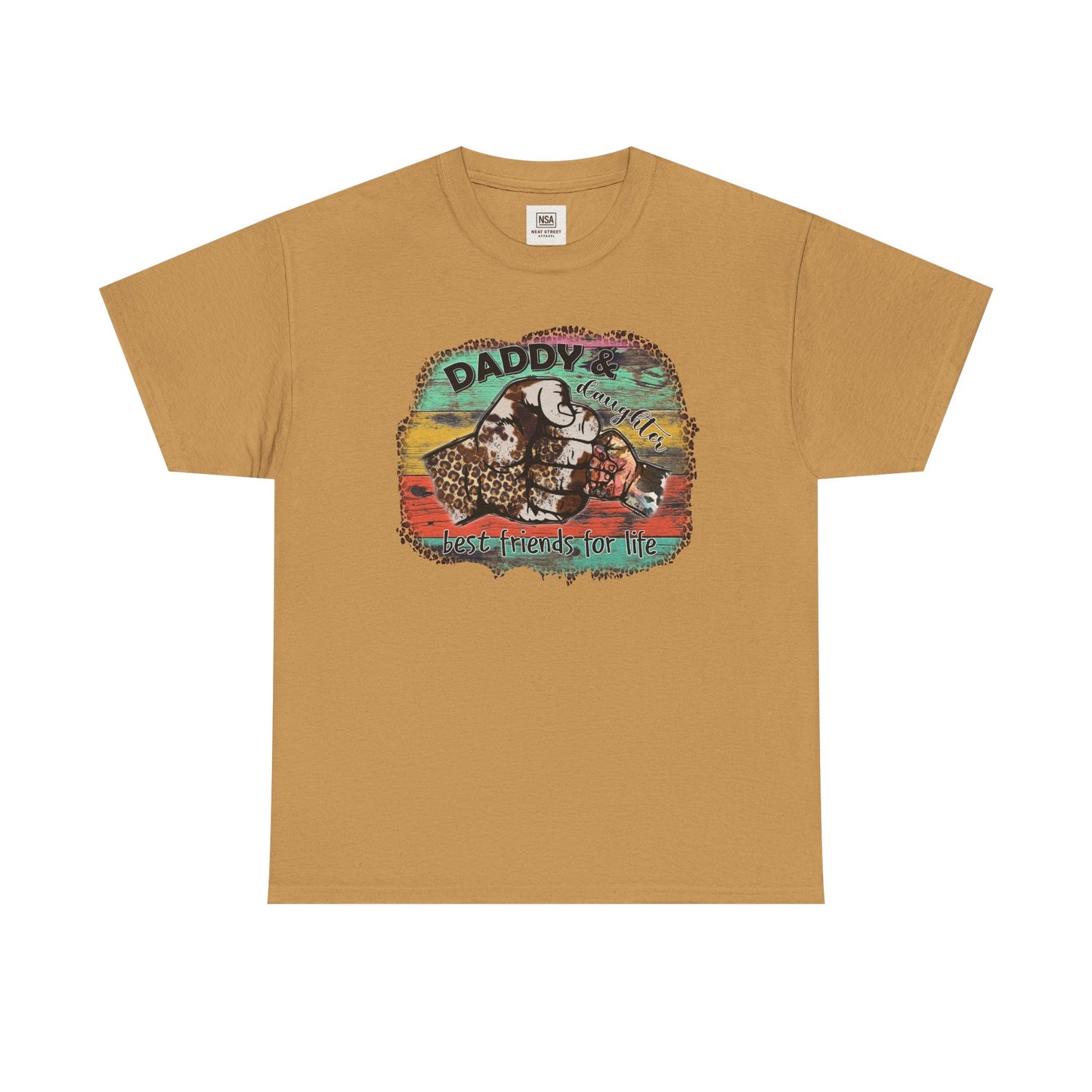 Rasta Retro Graphic Tee for Dads | Unisex Heavy Cotton T-Shirt