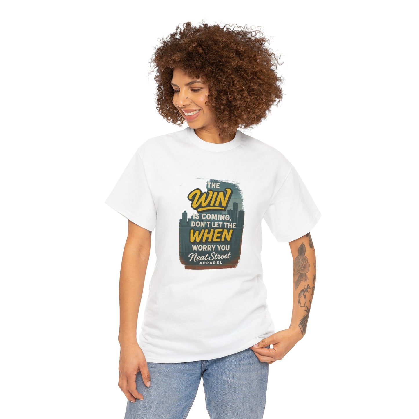 "The Win is Coming" Unisex Heavy Cotton Tee