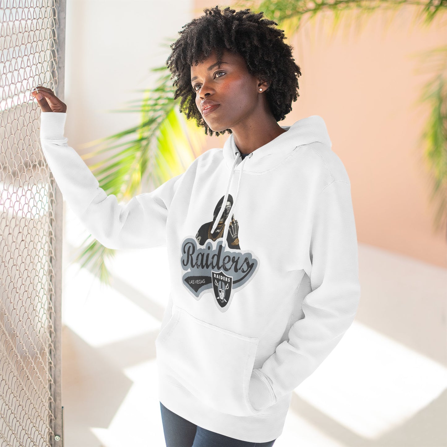 Raiders Fleece Hoodie – Vintage Football Pullover