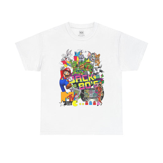 Retro 80s Unisex Heavy Cotton Tee
