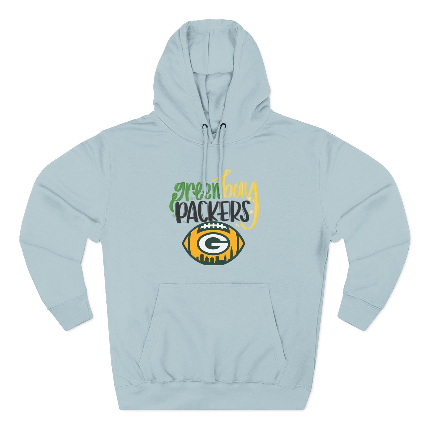 Green Bay Packers Logo Hoodie — Fleece Pullover for Fans