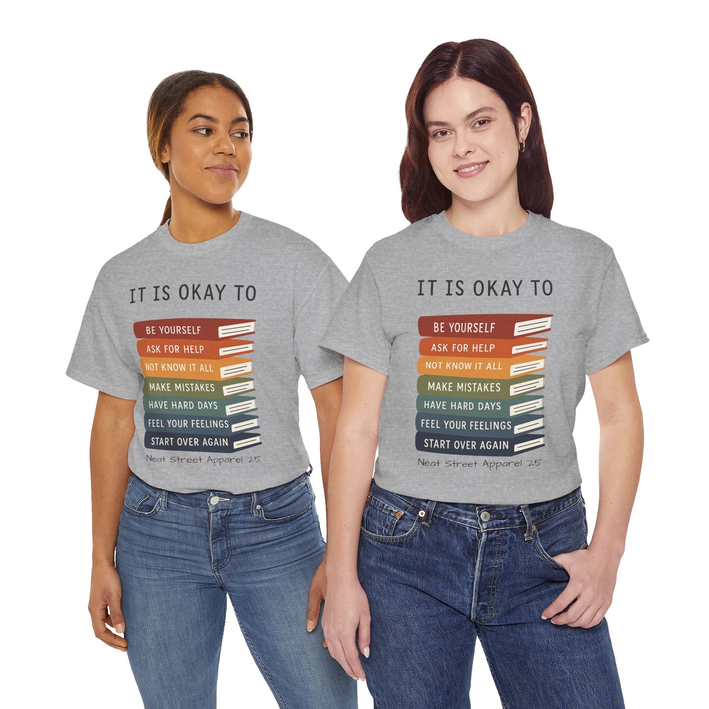 Inspirational Message Cotton Tee