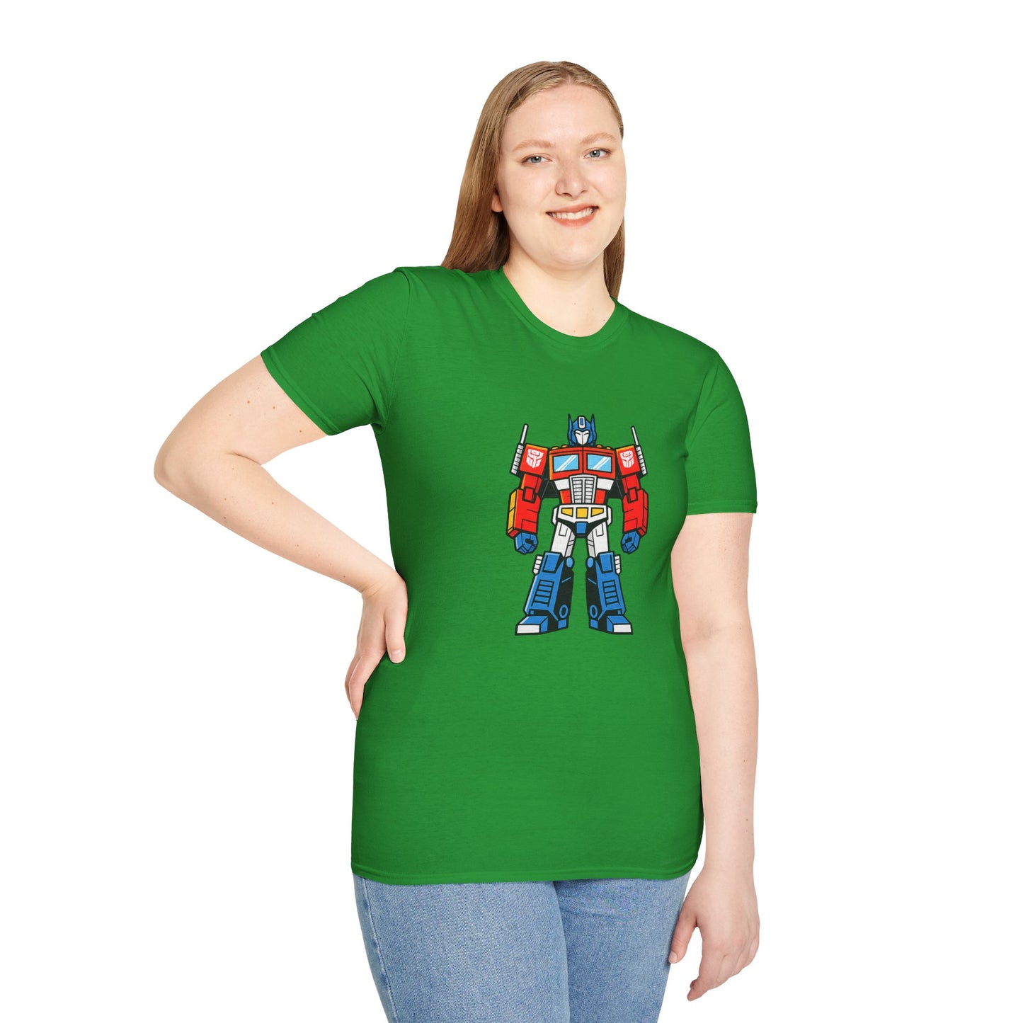 Retro Optimus Prime Graphic T-Shirt