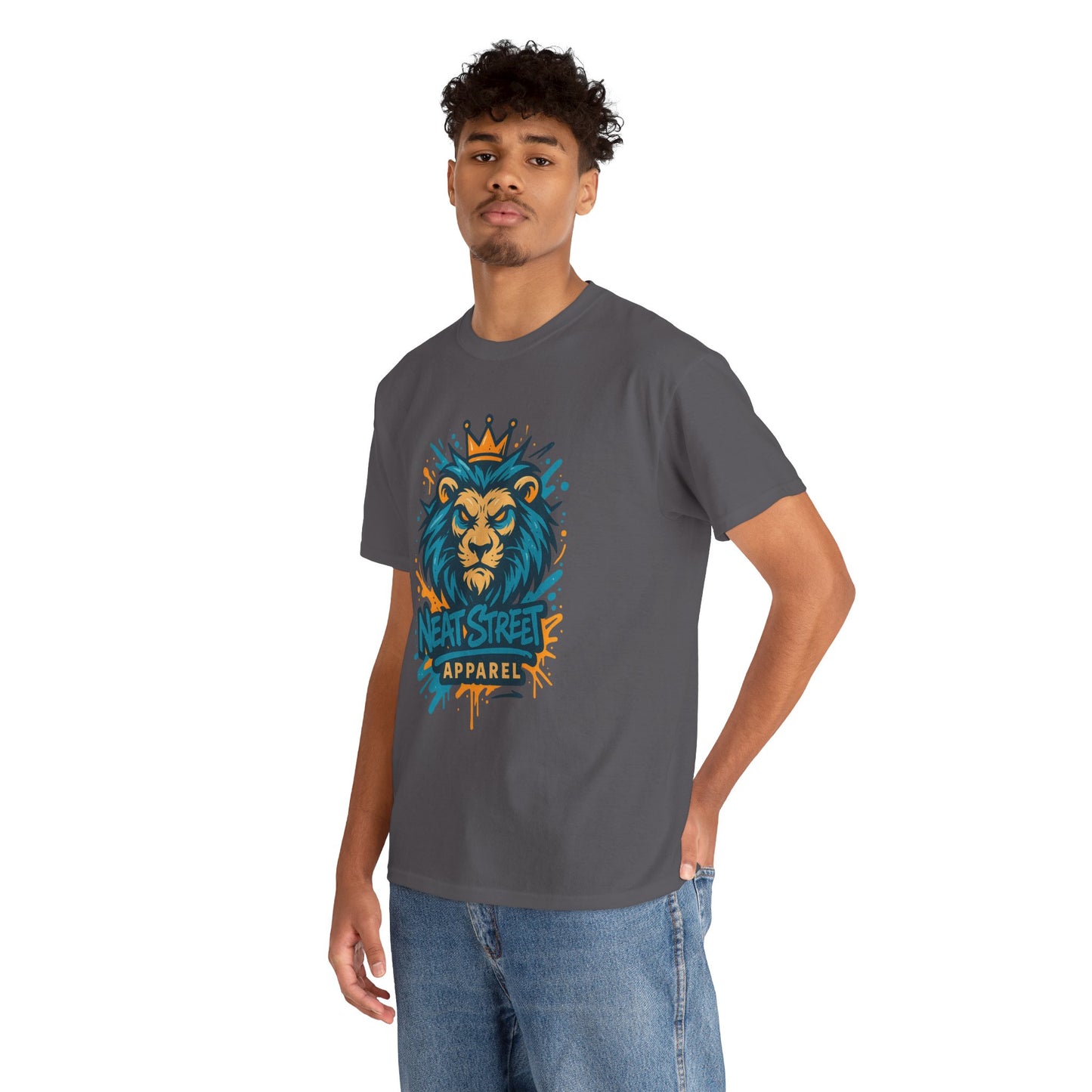 King Lion Graphic Unisex Heavy Cotton Tee