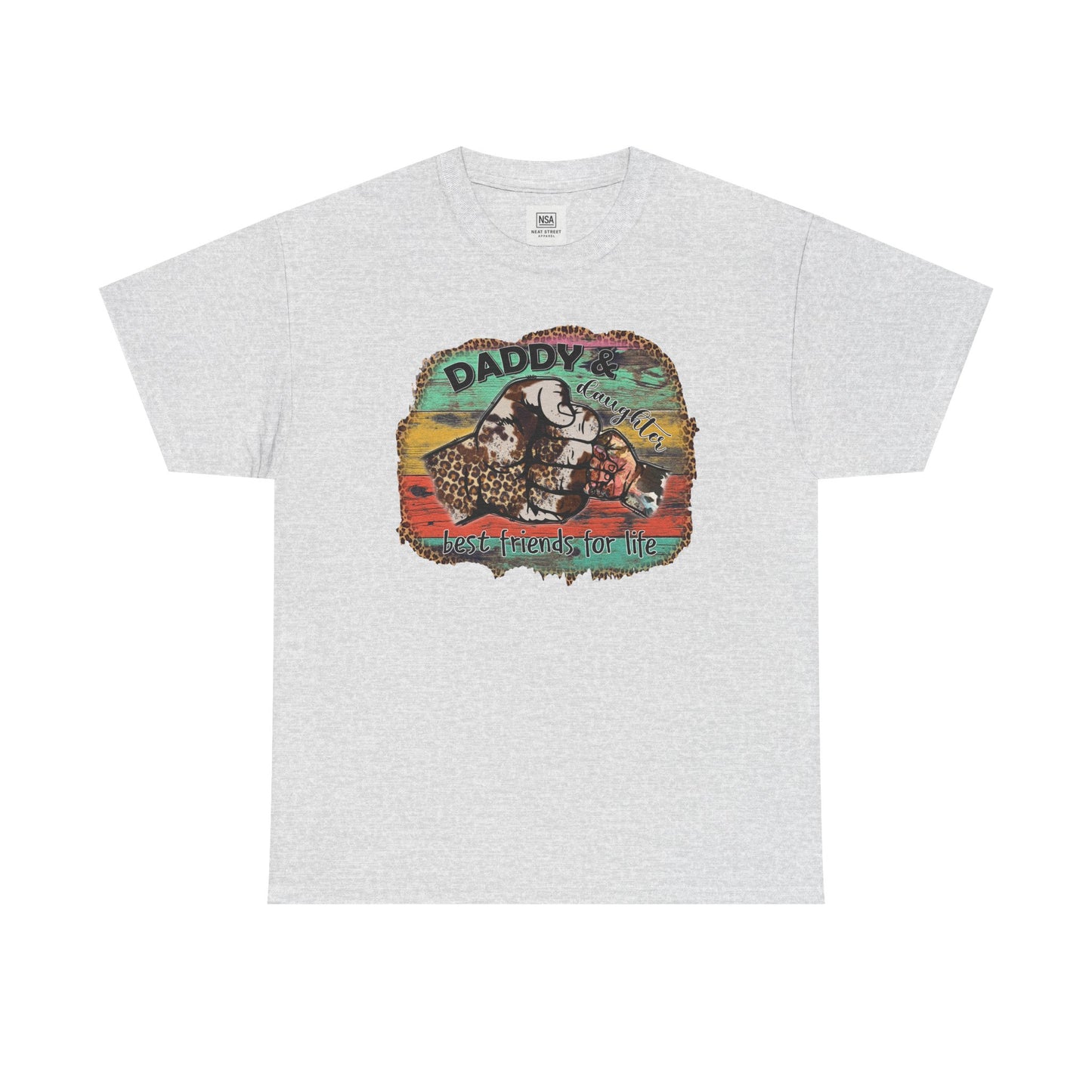 Rasta Retro Graphic Tee for Dads | Unisex Heavy Cotton T-Shirt
