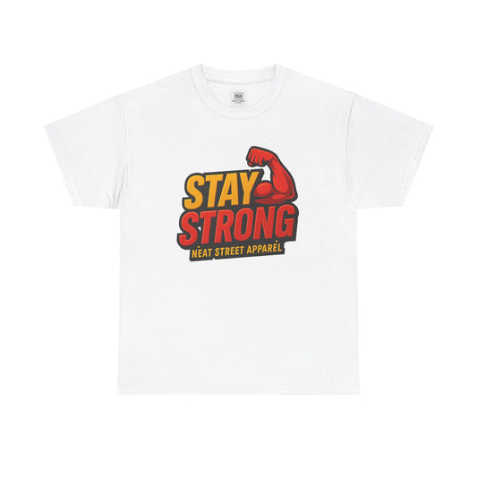 Stay Strong Fitness Unisex Heavy Cotton Tee