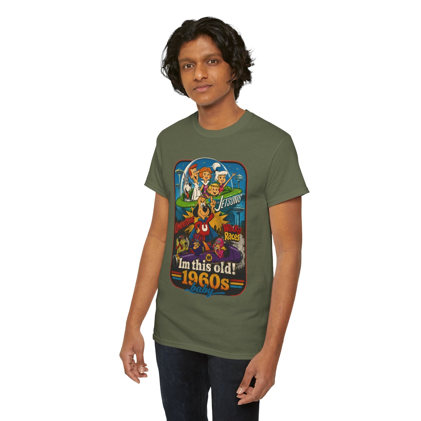 I'm This Old! 1960s Baby T-Shirt