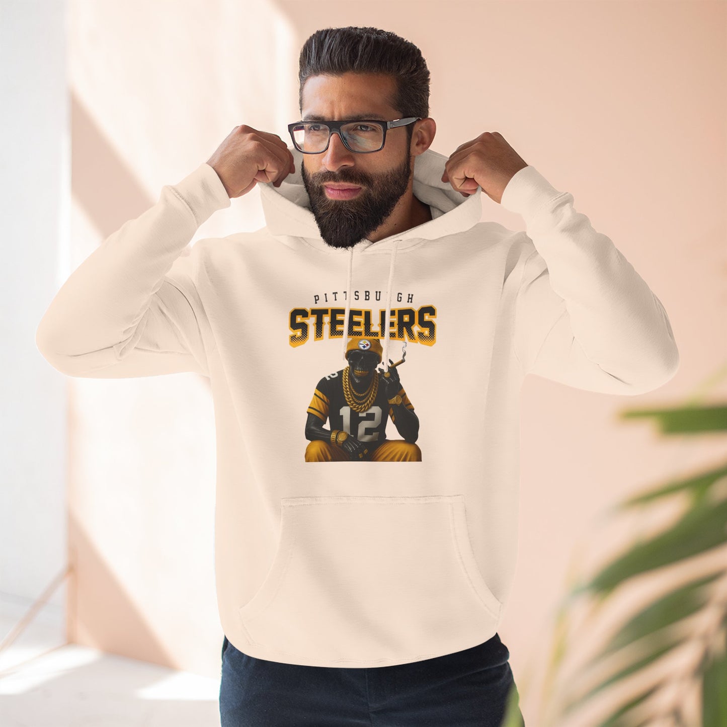 Steelers Graphic Hoodie — Three-Panel Fleece