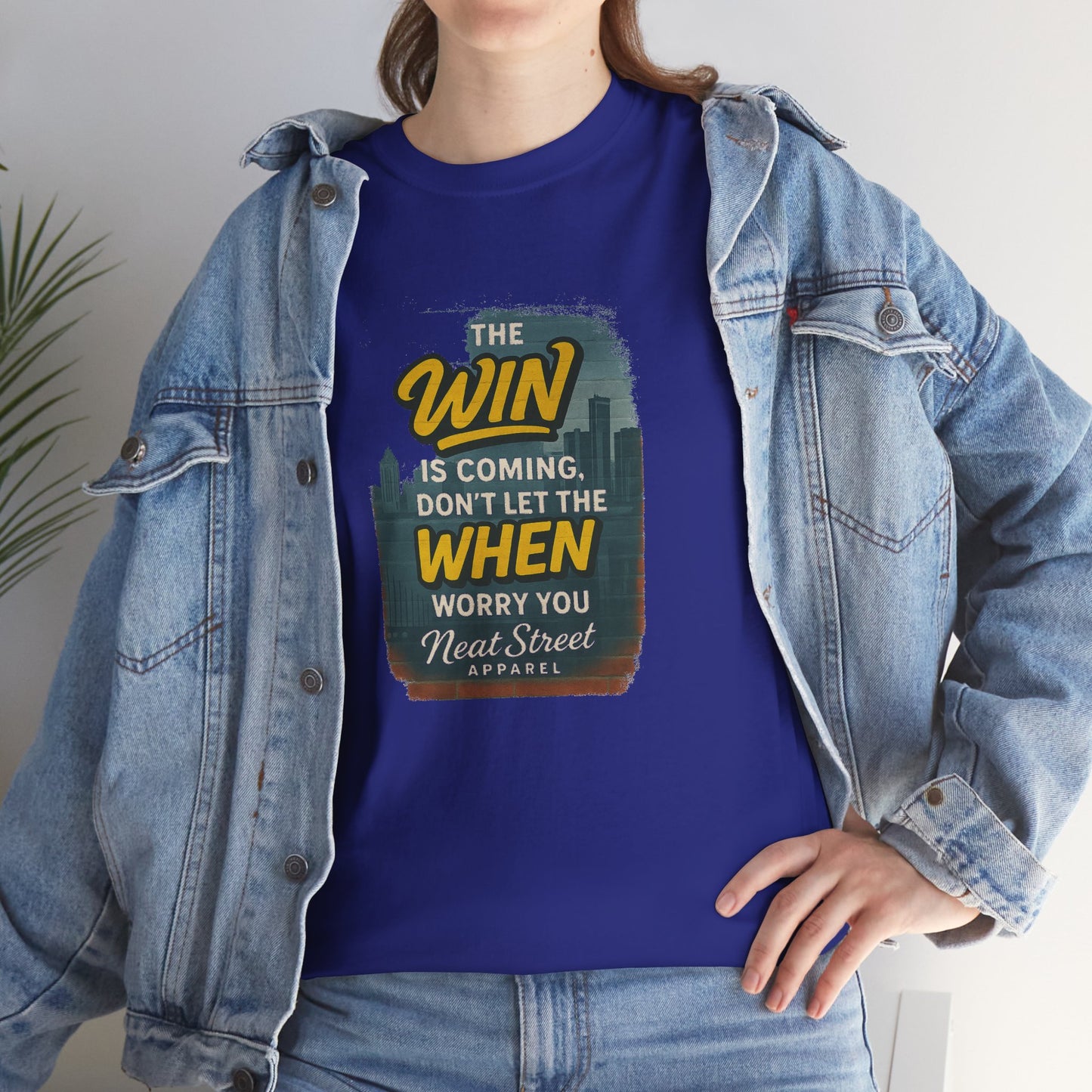 "The Win is Coming" Unisex Heavy Cotton Tee