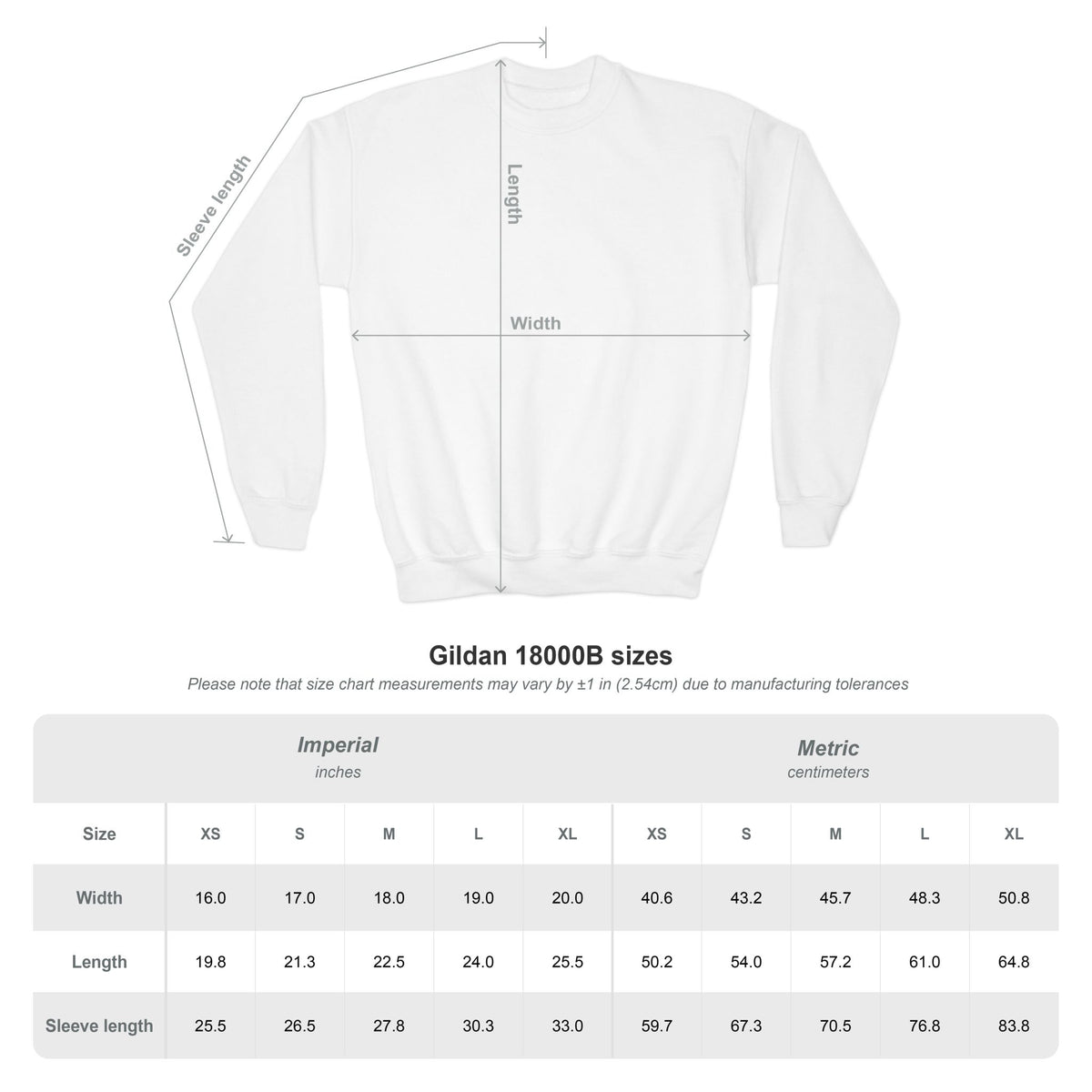 Youth Sweatshirt - "Don't Touch My Hair" Graphic Crewneck
