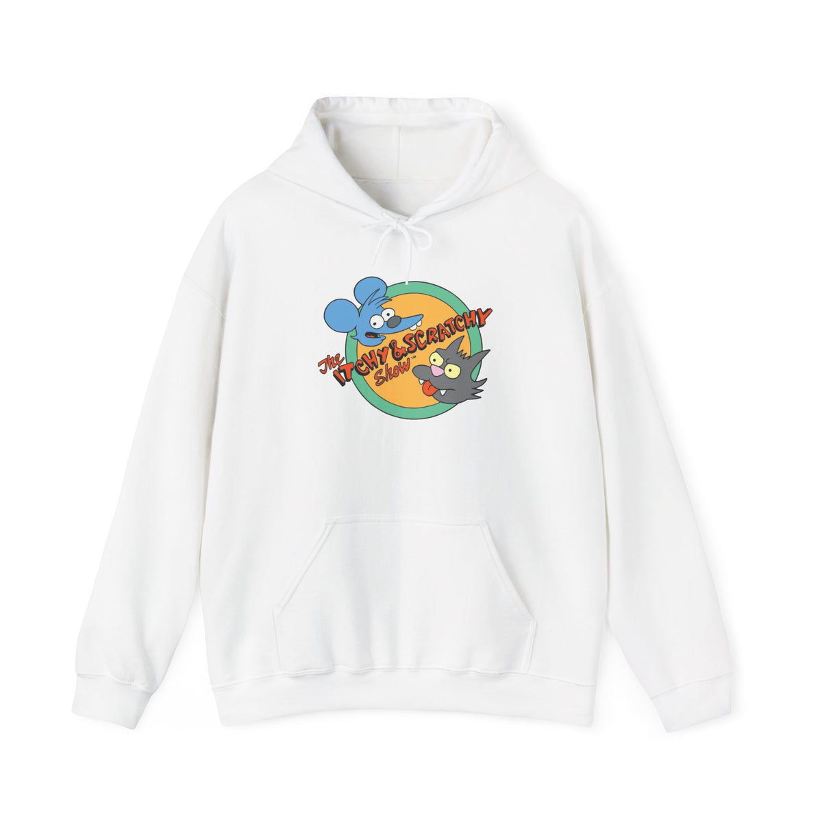 itchy & Scratchy Show - Graphic Pullover Hoodie