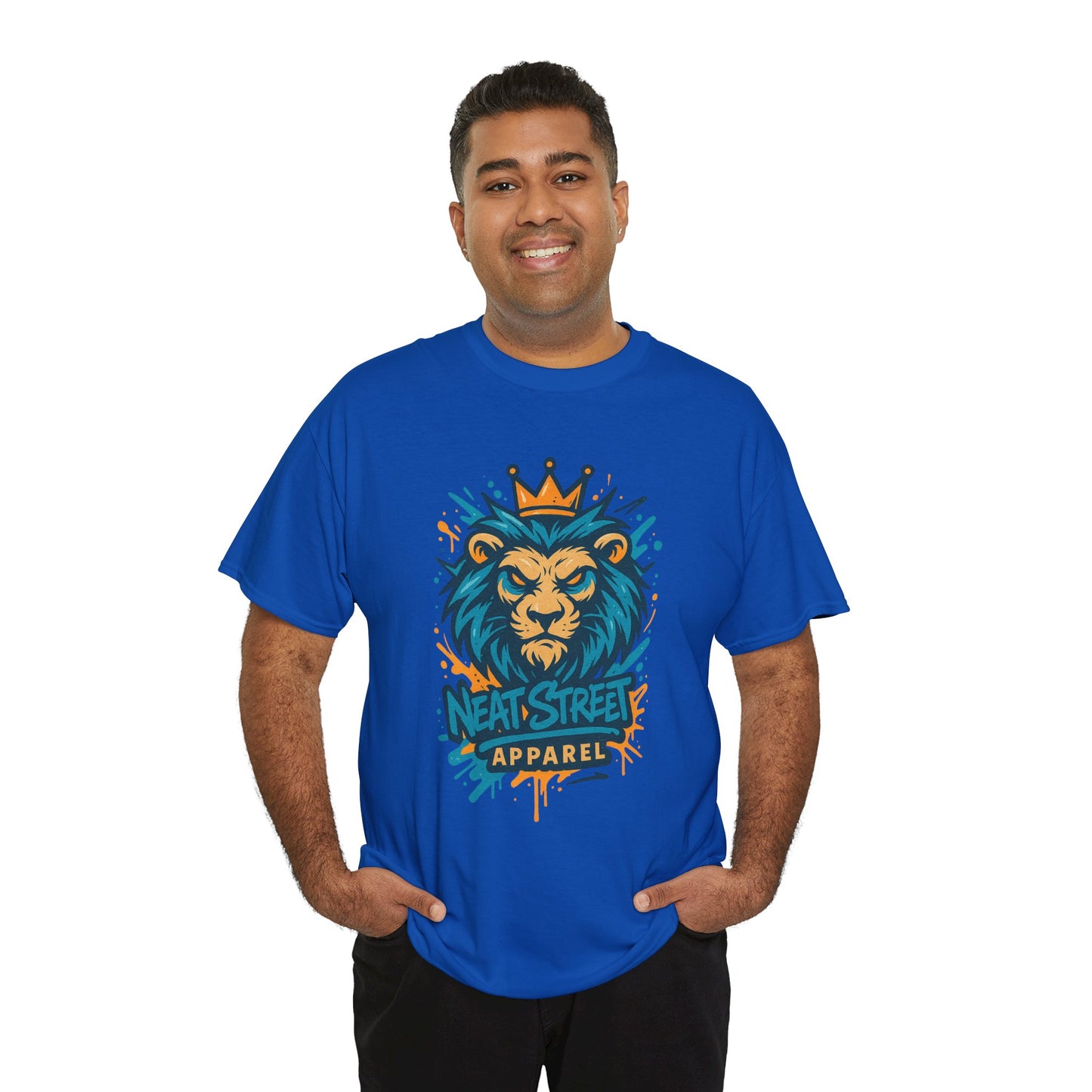 King Lion Graphic Unisex Heavy Cotton Tee