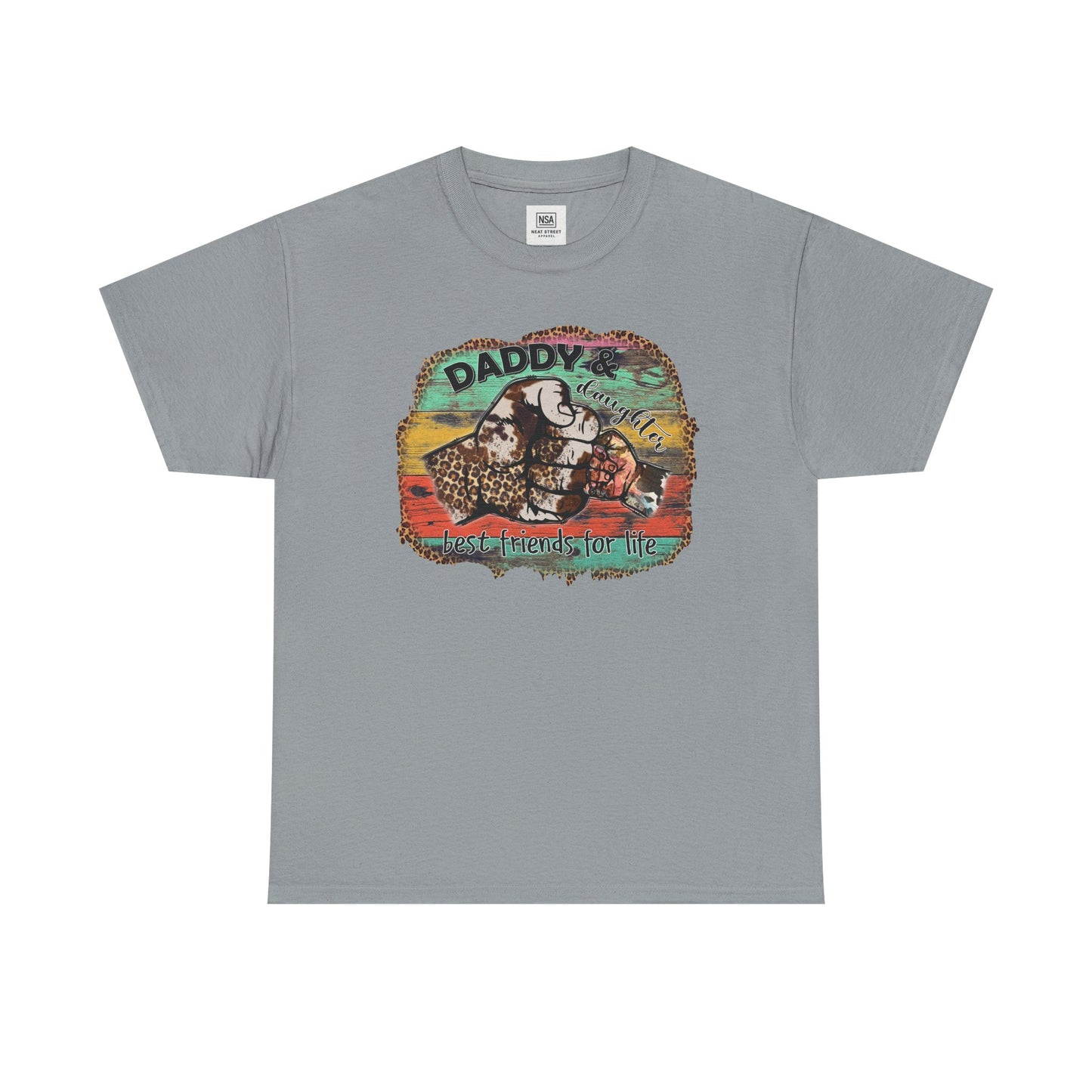 Rasta Retro Graphic Tee for Dads | Unisex Heavy Cotton T-Shirt