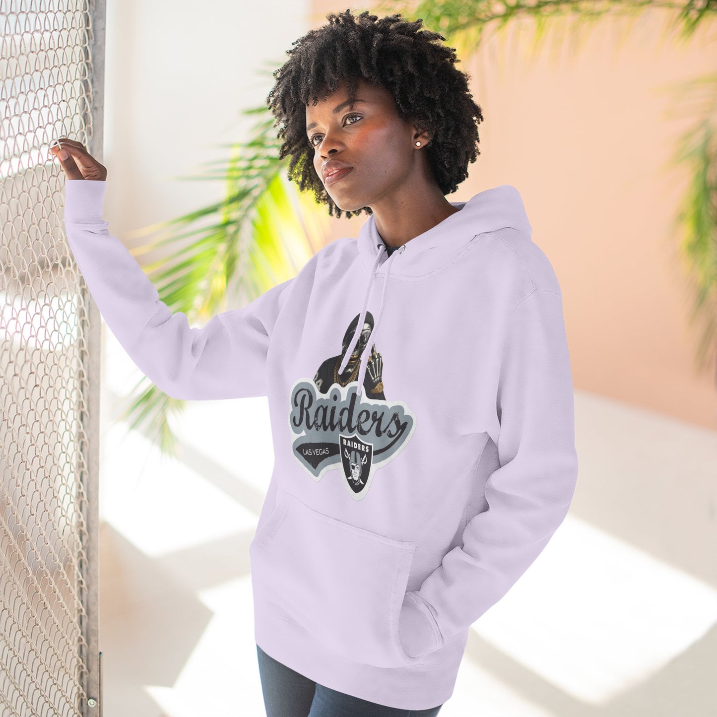 Raiders Fleece Hoodie – Vintage Football Pullover