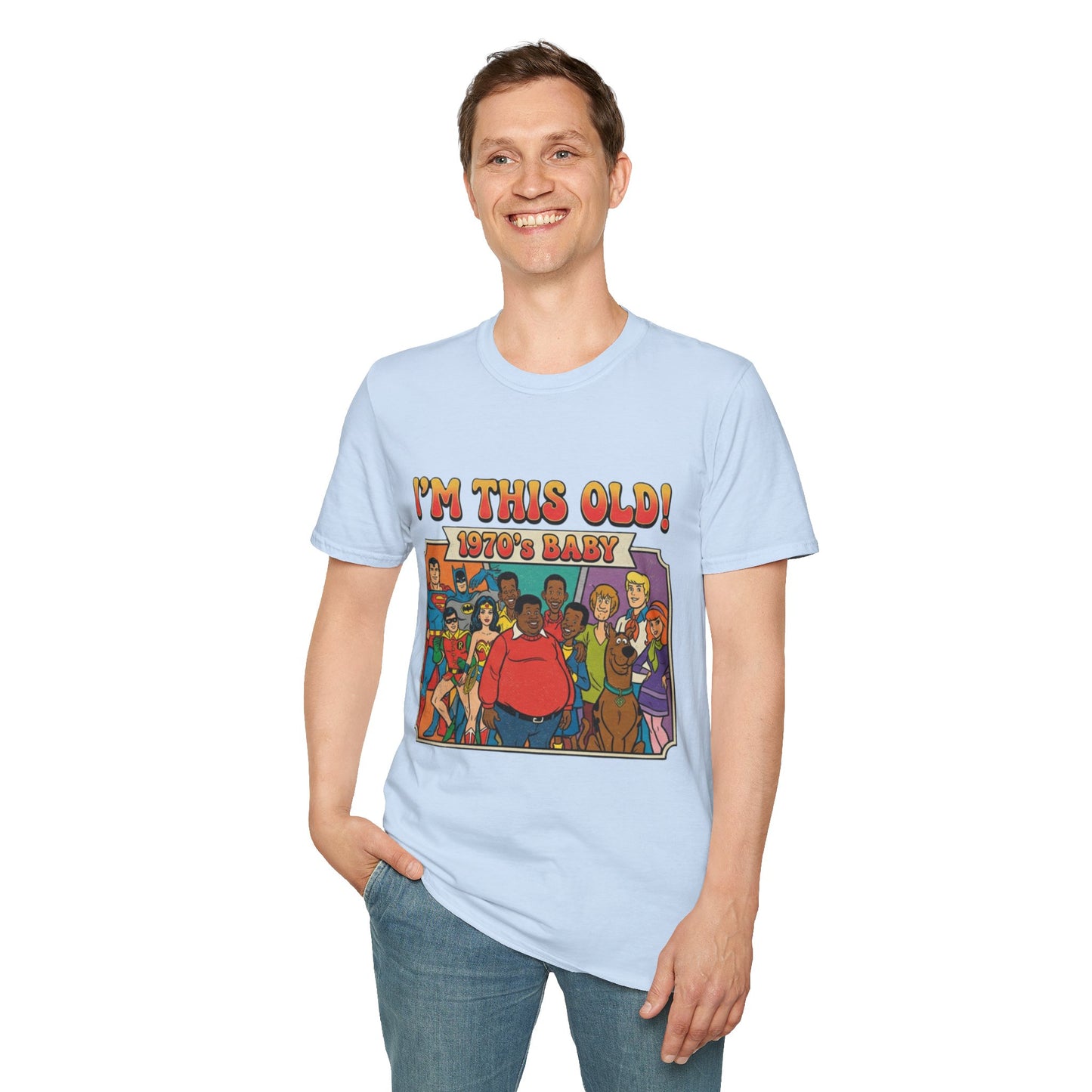 I'm This Old! 1970s Baby T-Shirt