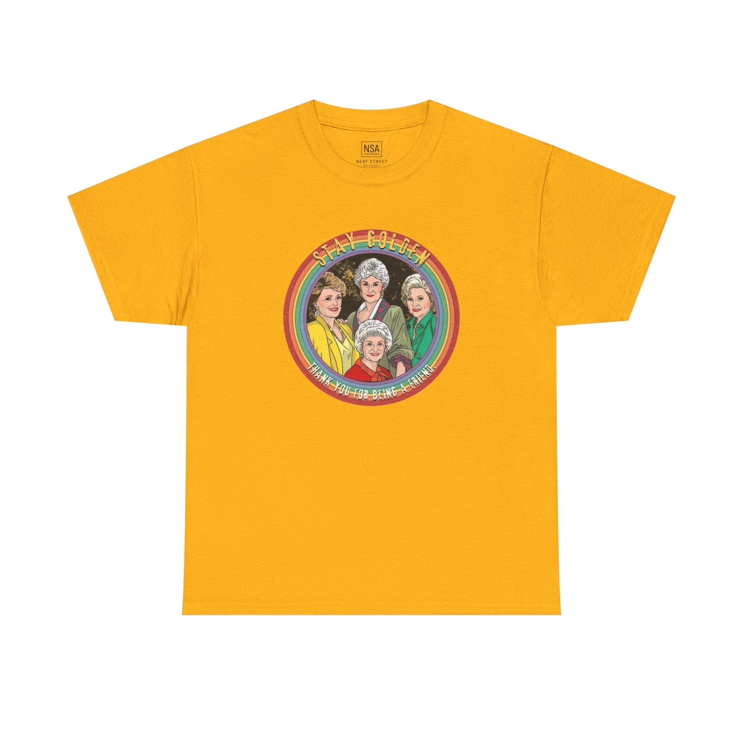 Retro Golden Girls Unisex Heavy Cotton Tee