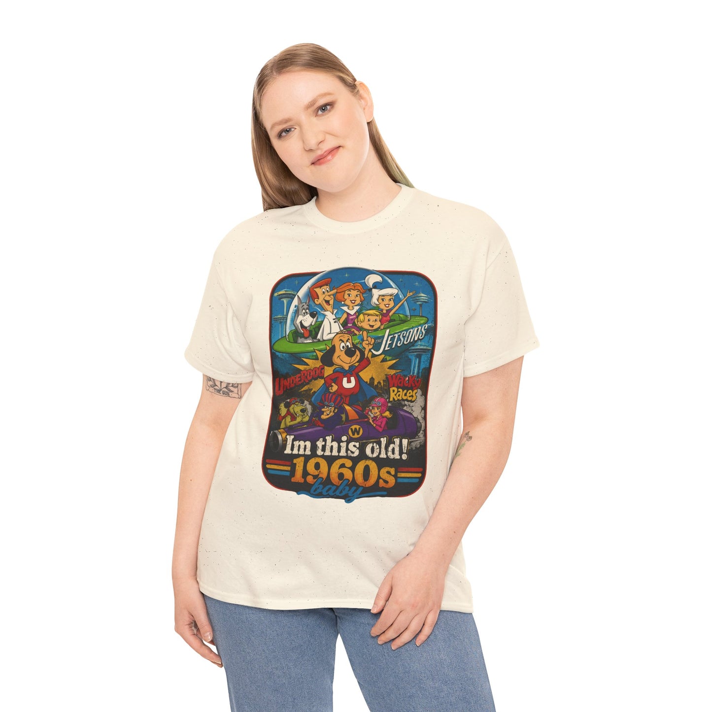 I'm This Old! 1960s Baby T-Shirt
