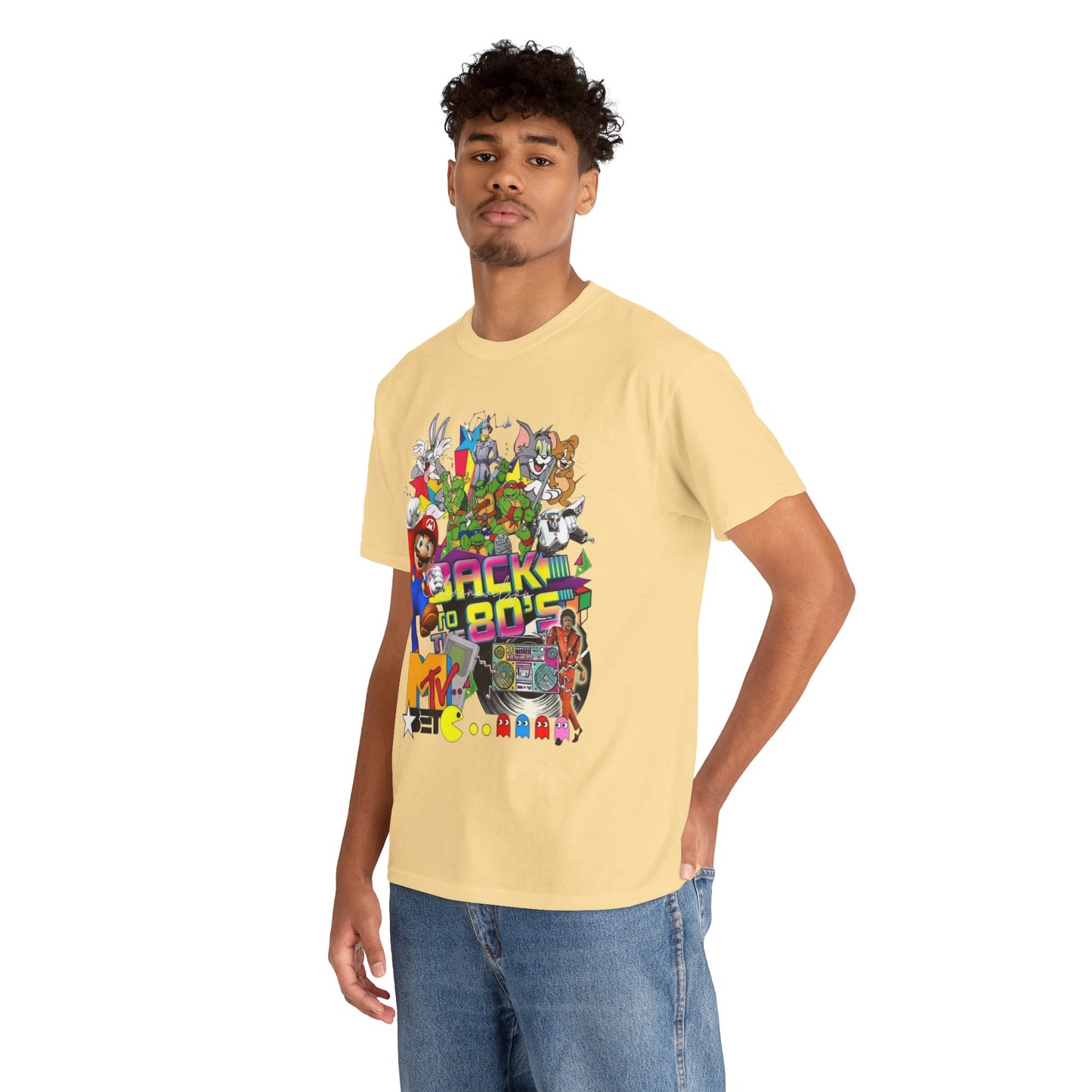 Retro 80s Unisex Heavy Cotton Tee