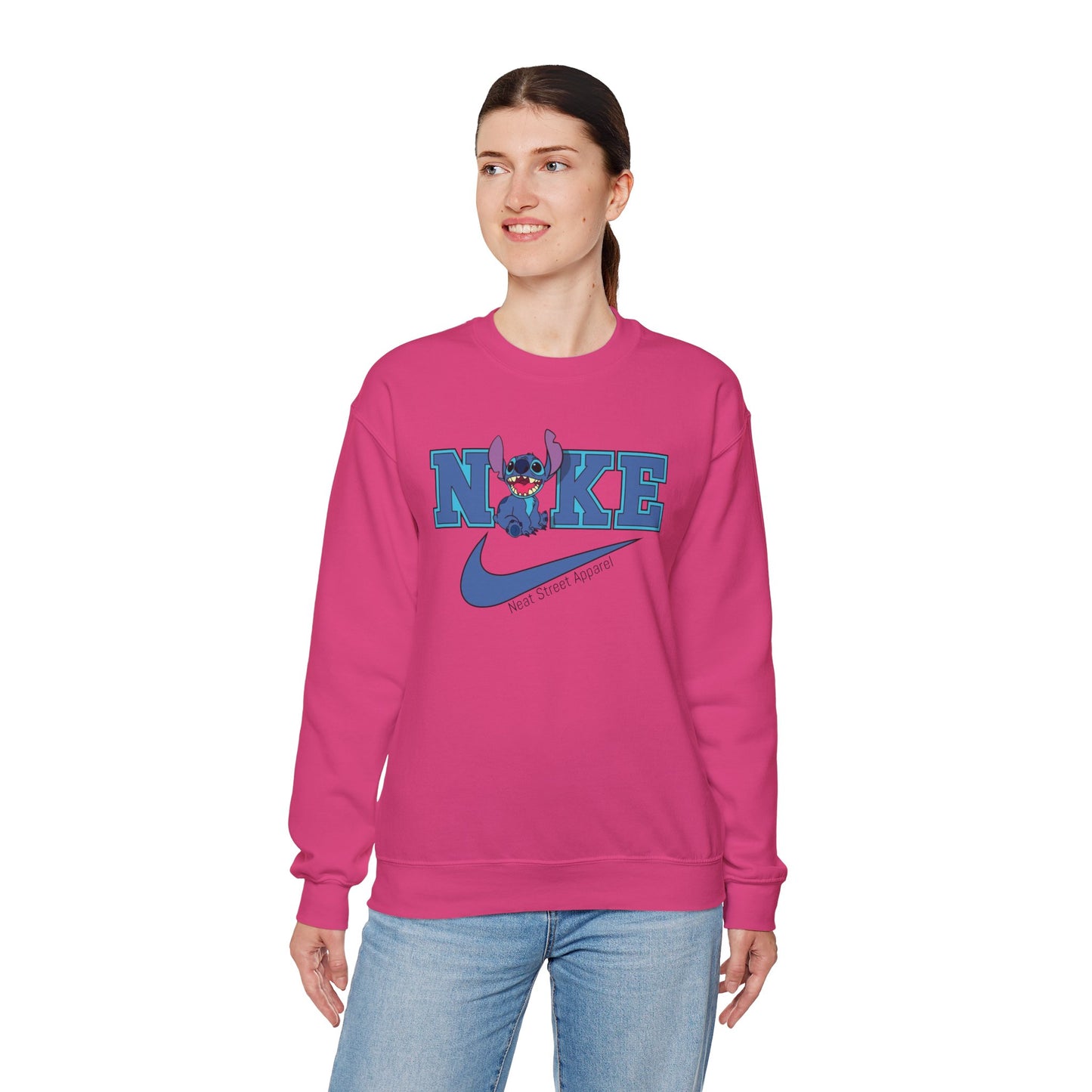 Stitch Design Crewneck Sweatshirt