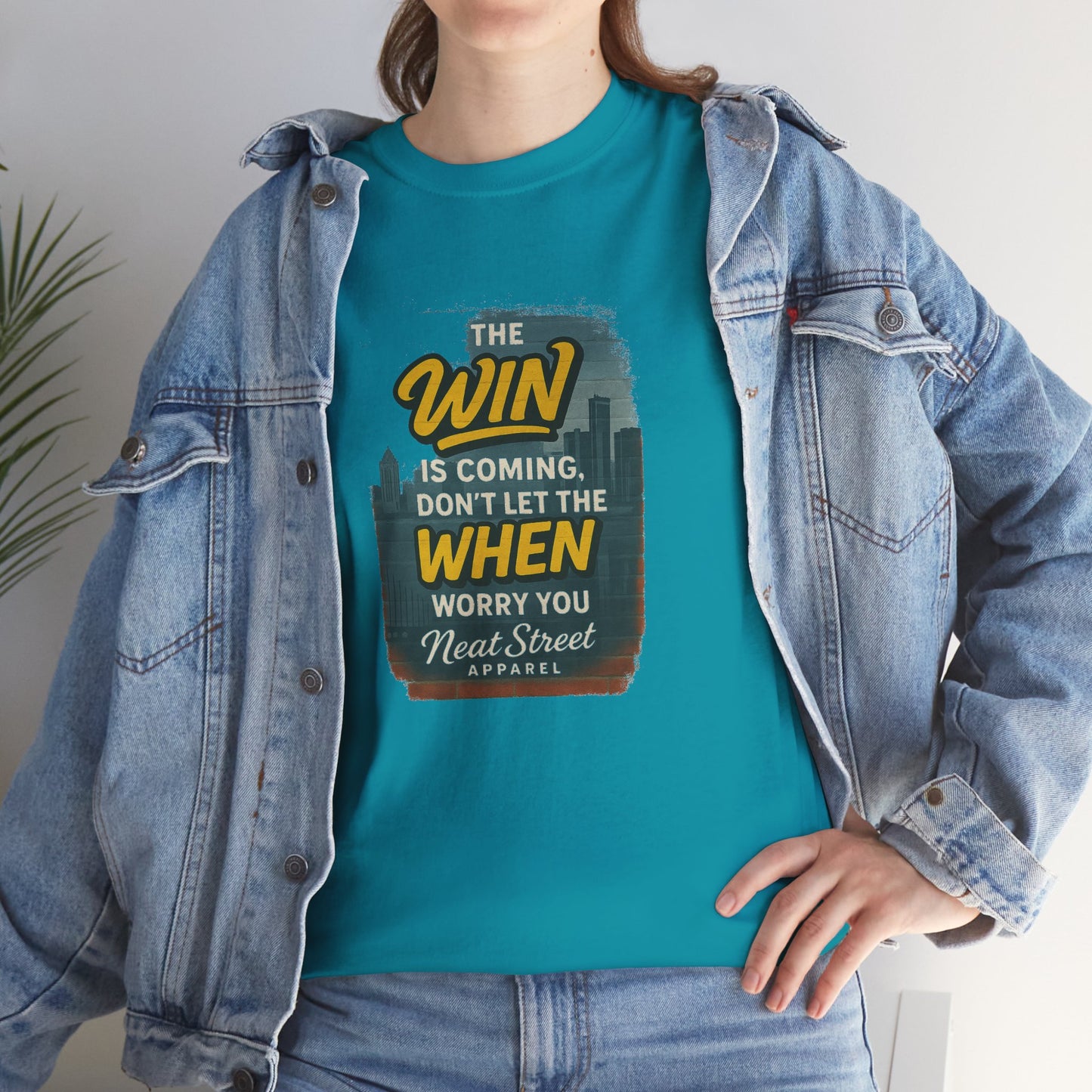 "The Win is Coming" Unisex Heavy Cotton Tee