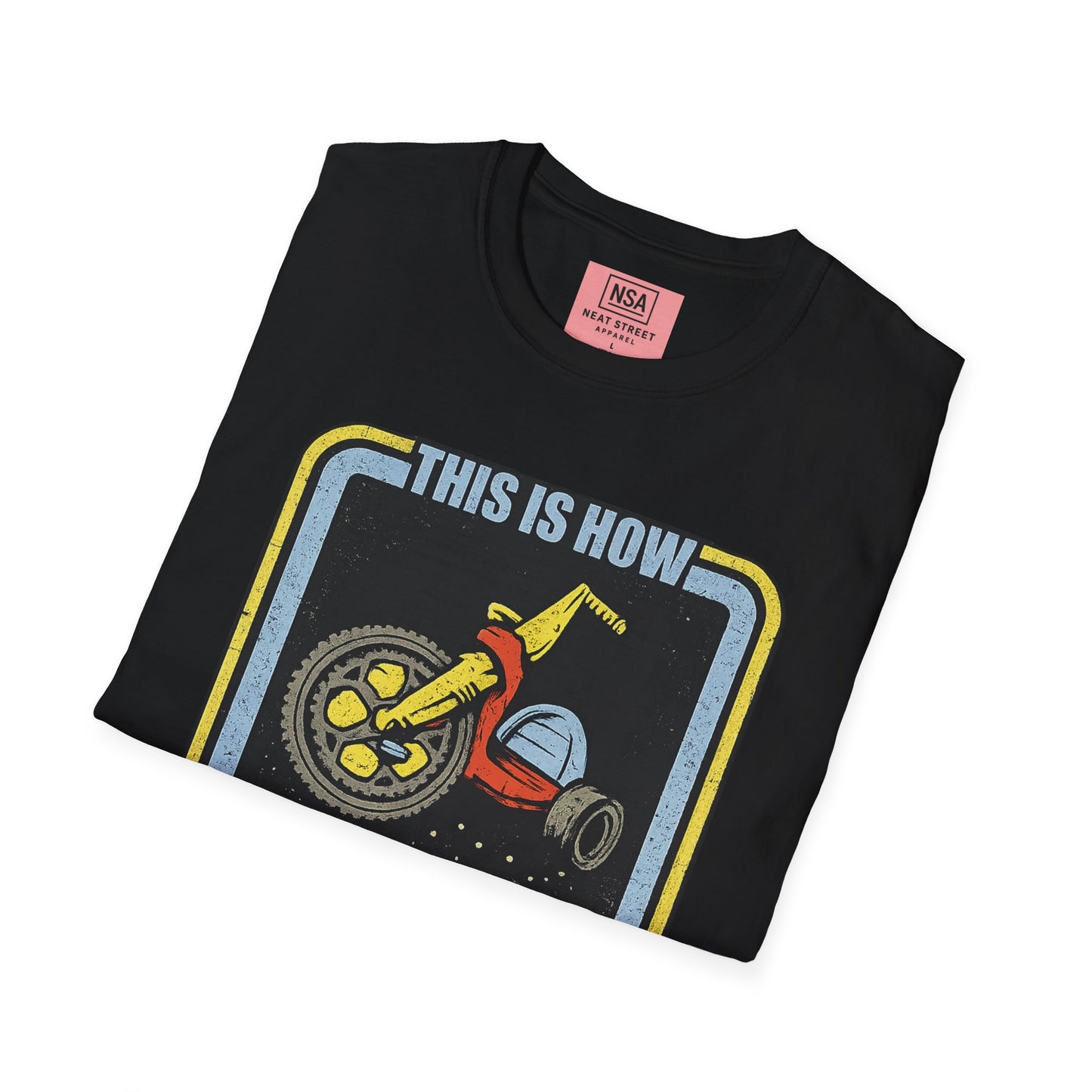 Retro Tricycle Graphic T-Shirt