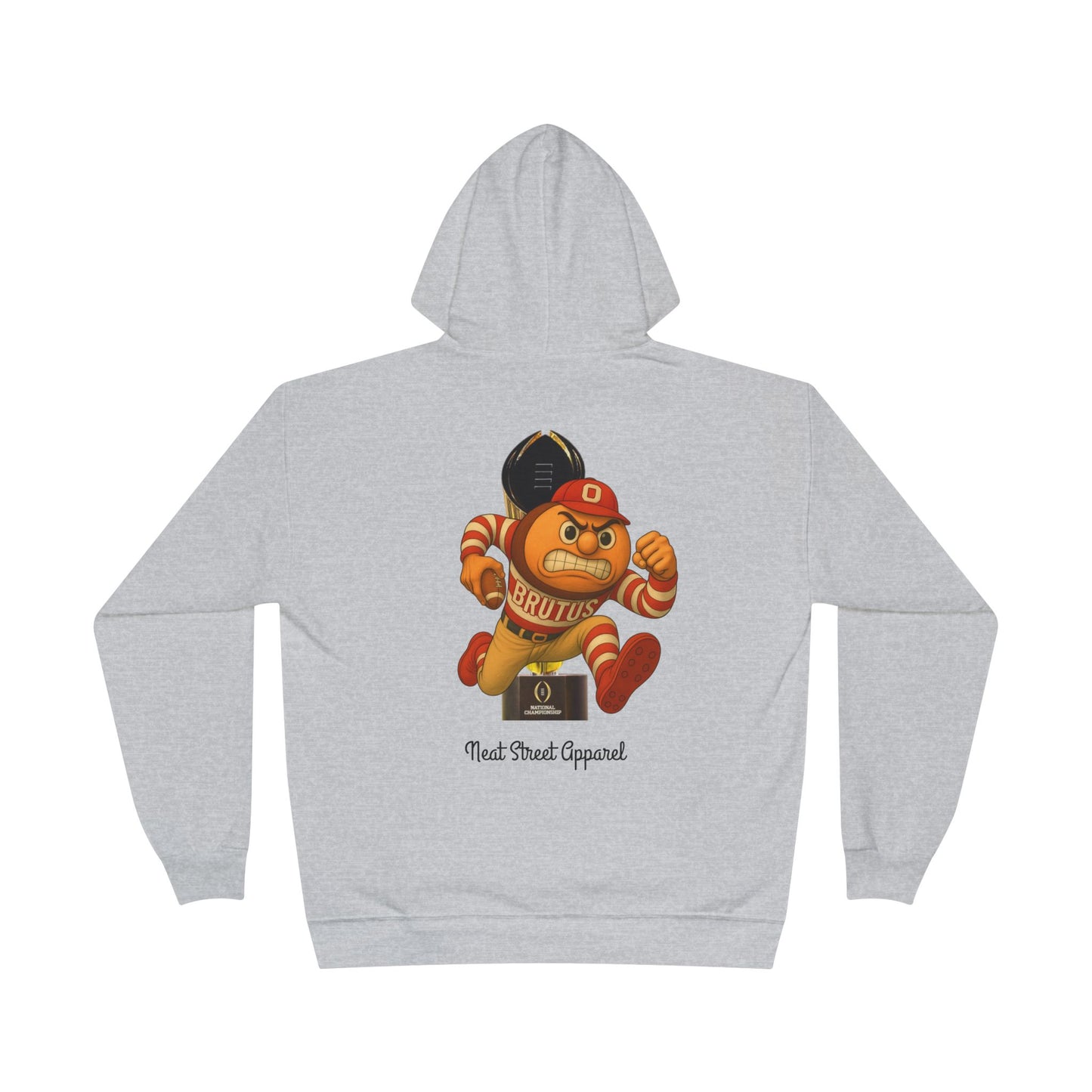 Buckeyes Unisex EcoSmart Pullover Hoodie, Sports Fan Gift, College Hoodie