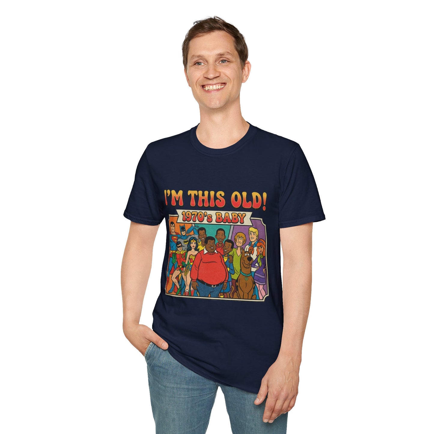I'm This Old! 1970s Baby T-Shirt