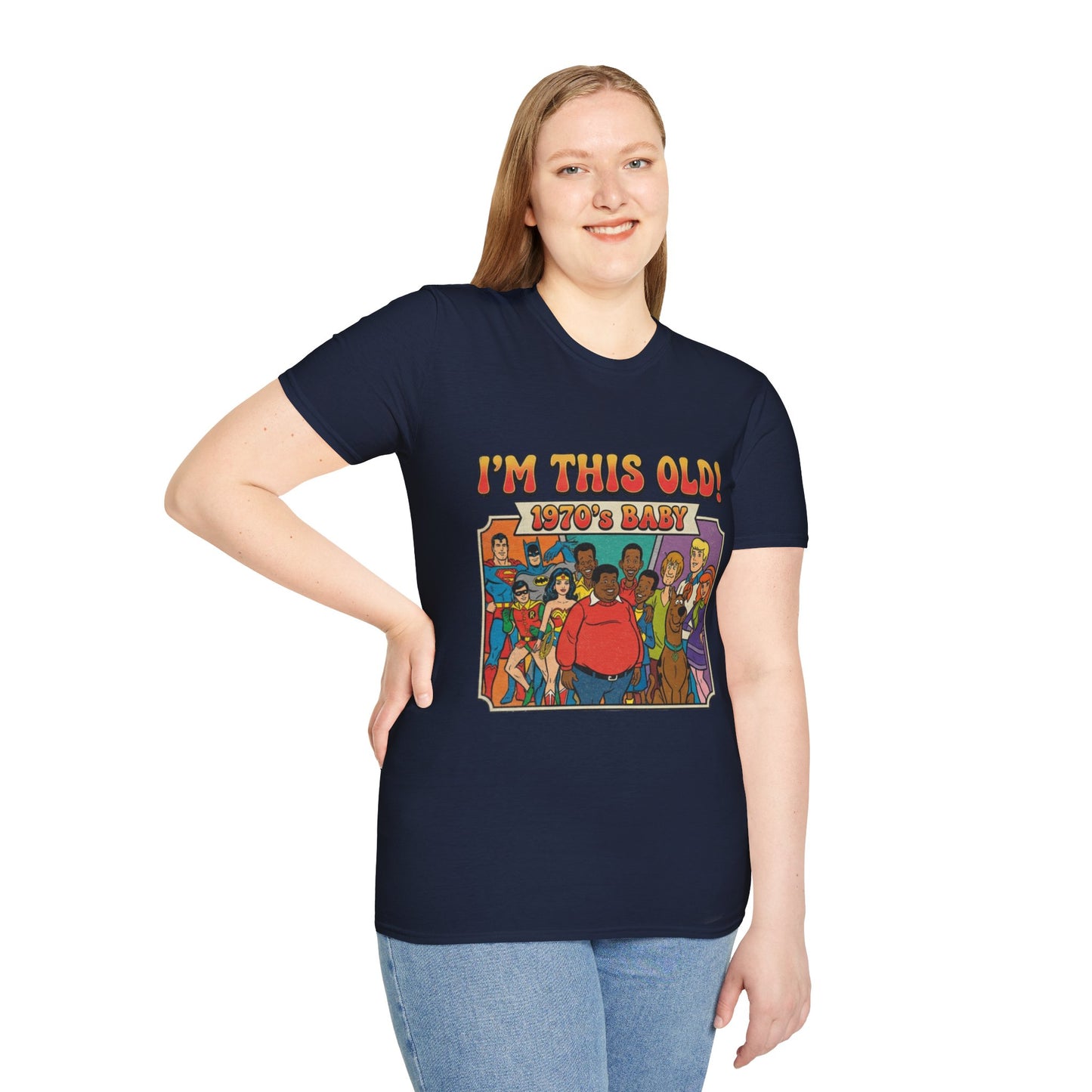 I'm This Old! 1970s Baby T-Shirt
