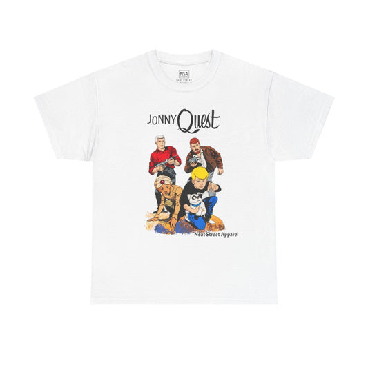 Jonny Quest Cartoon Unisex Heavy Cotton Tee