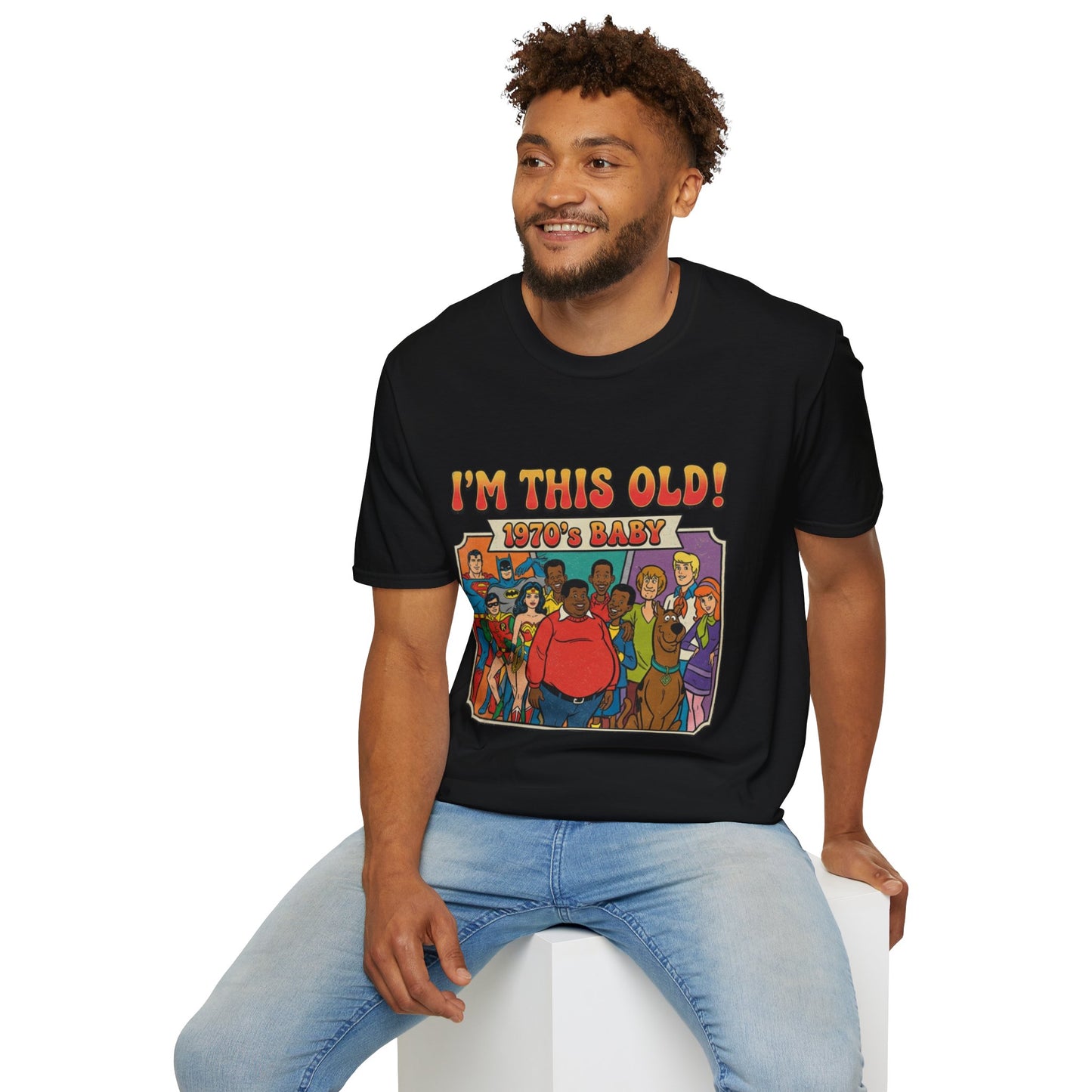 I'm This Old! 1970s Baby T-Shirt