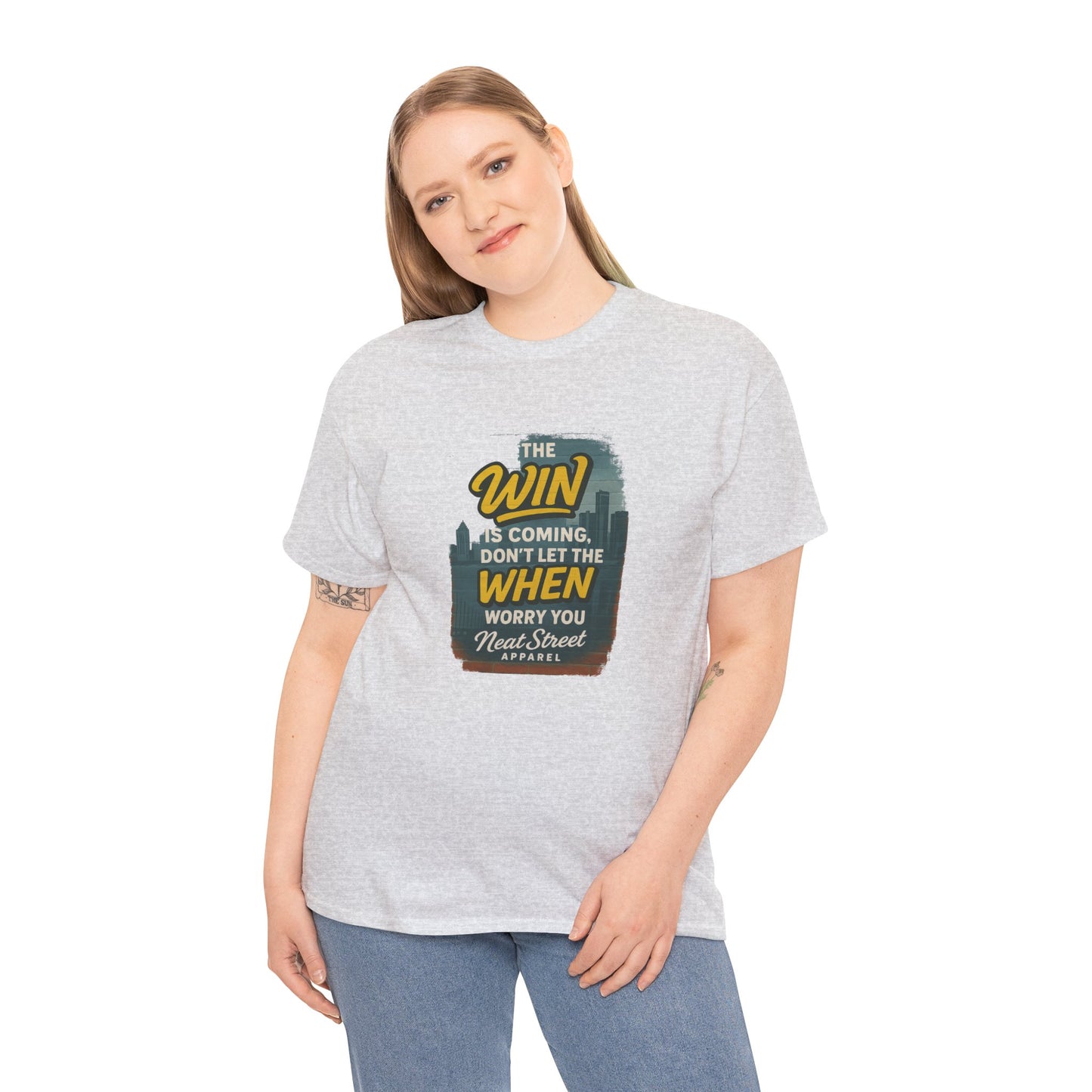 "The Win is Coming" Unisex Heavy Cotton Tee