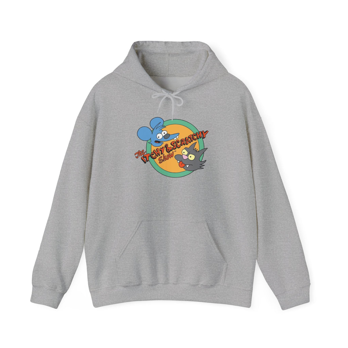 itchy & Scratchy Show - Graphic Pullover Hoodie