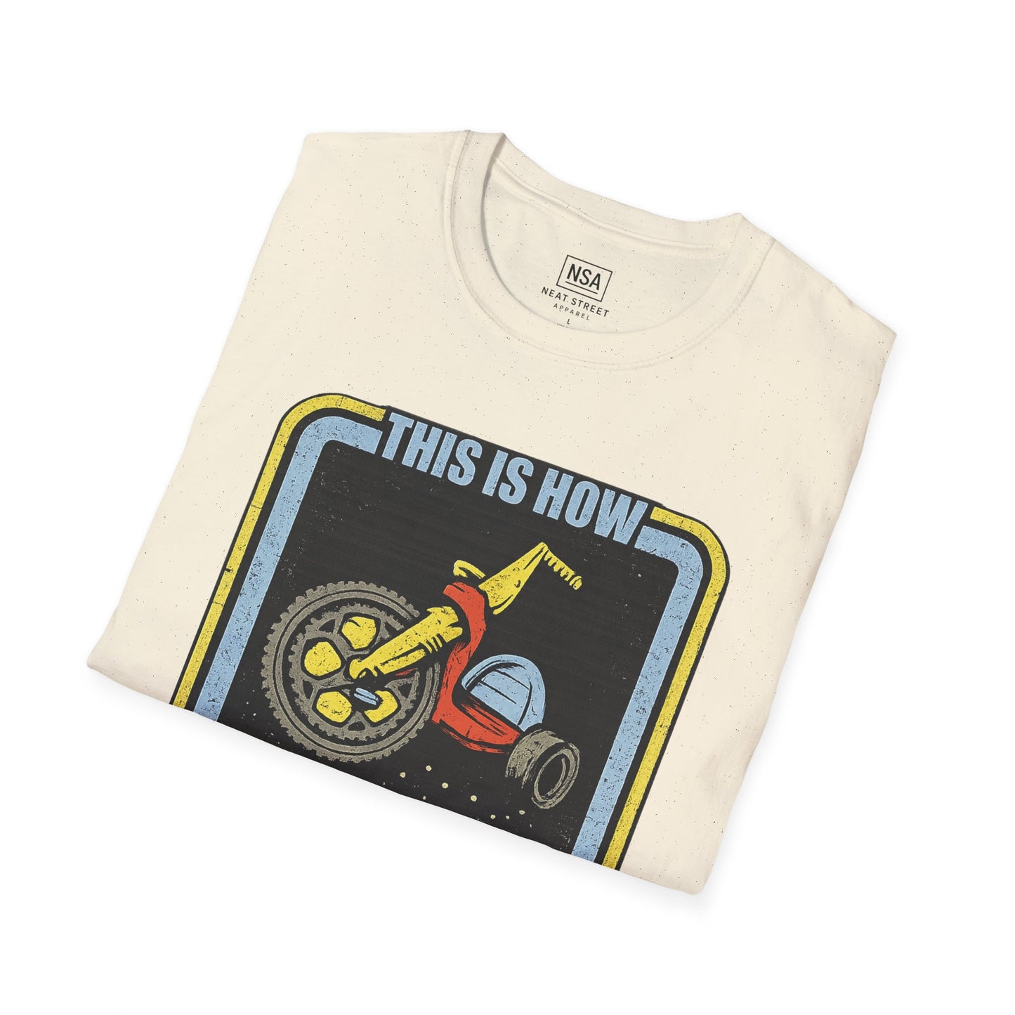 Retro Tricycle Graphic T-Shirt