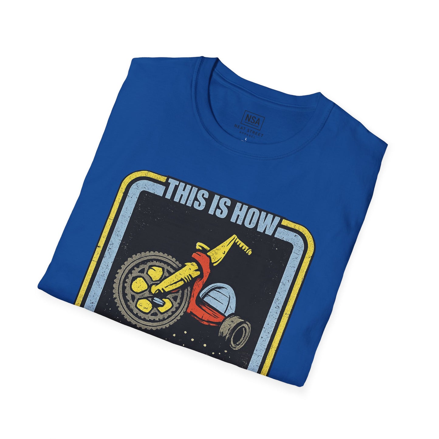 Retro Tricycle Graphic T-Shirt