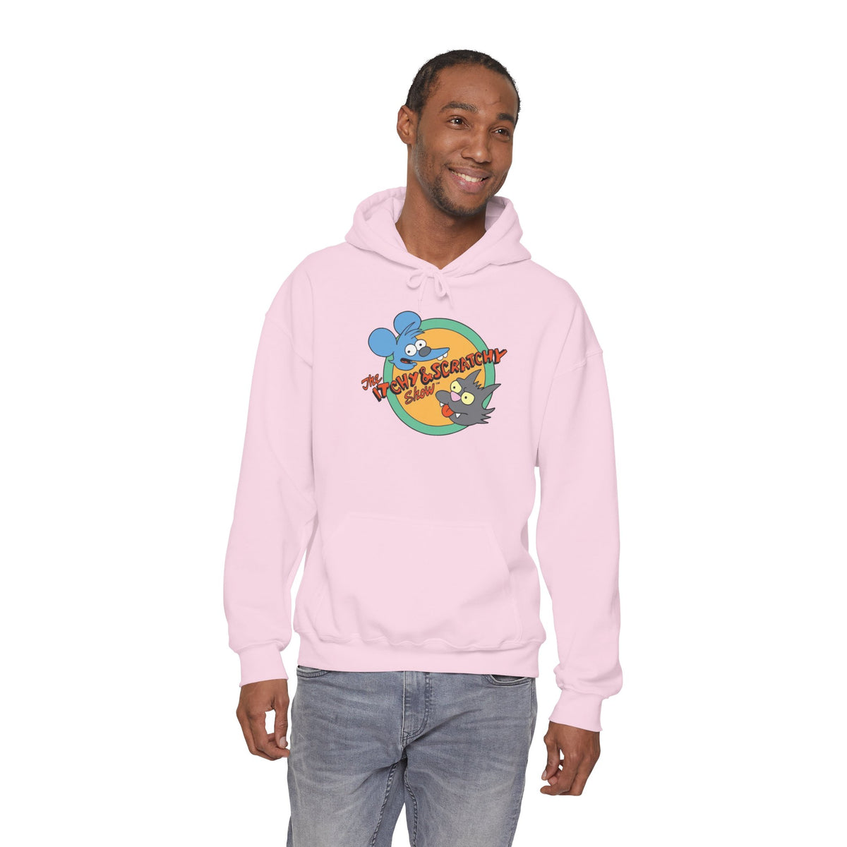 itchy & Scratchy Show - Graphic Pullover Hoodie