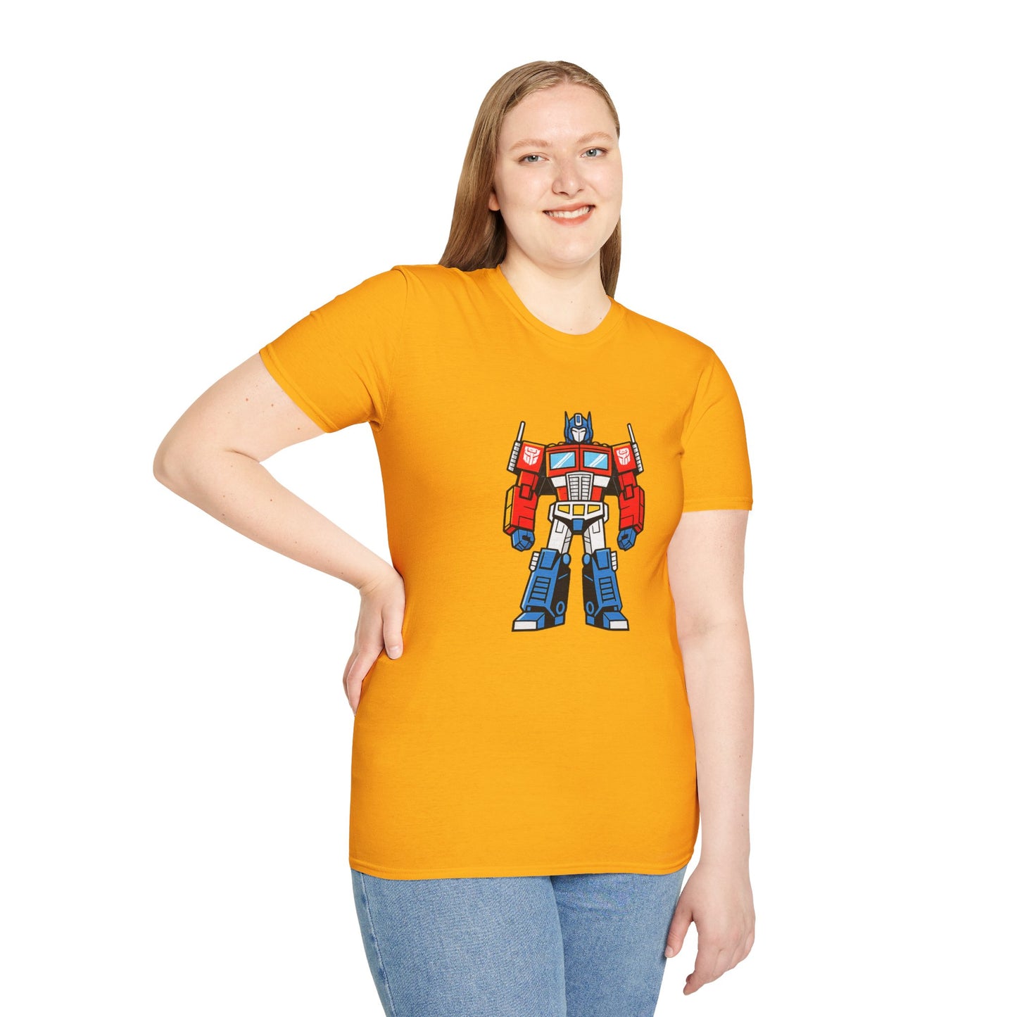 Retro Optimus Prime Graphic T-Shirt